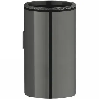 Стакан для зубных щеток Boheme Uno 10974-SGM оружейная сталь